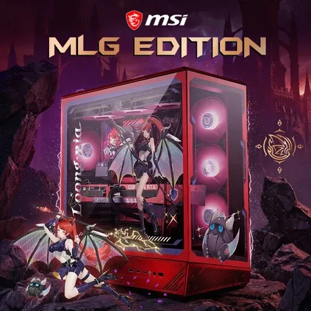 MSI MLG EDITION PC AMD RYZEN 7 9700X RTX 5070 TI 16GB - RAM 64GB 2TB - RAKITAN PC GAMING